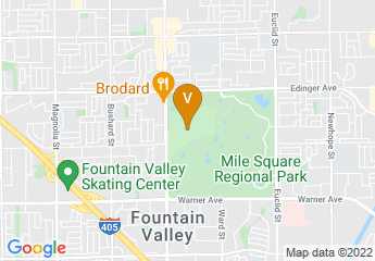 map of Fountain Valley Sports Park