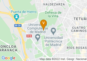 map of UCM: Faculty of Physical Sciences