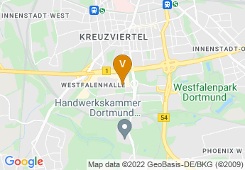 map of Kongresszentrum Dortmund