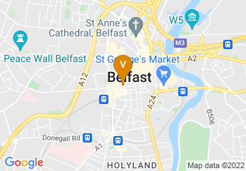 map of Danske Bank UK