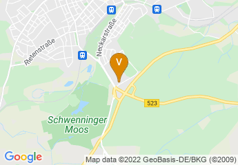 map of DST Dreh- und Spantage Südwest