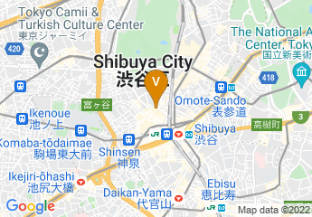 map of Shibuya Parco