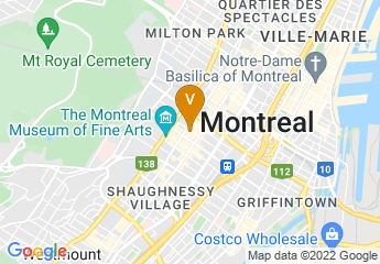 map of Le Mount Stephen