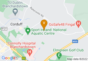 map of Sport Ireland: National Indoor Arena