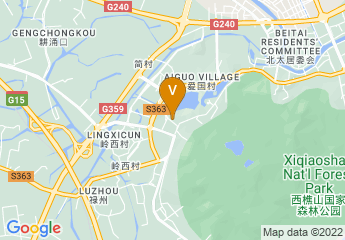 map of Nanhai Qiaoshan Cultural Center