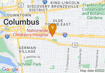 map of Nationwide Children's Hospital
