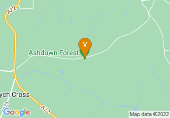 map of Ashdown Forest