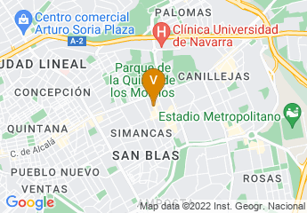 map of ibis Madrid Calle Alcalá