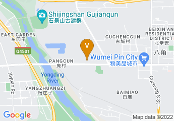 map of 北京首鋼園