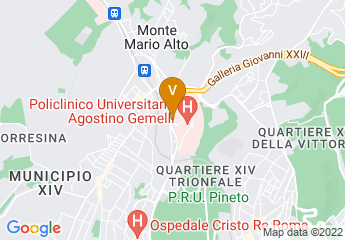 map of Università Cattolica del Sacro Cuore