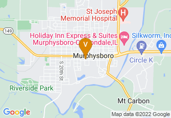 map of Murphysboro Apple Festival Headquarters