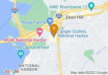 map of Tanger Outlets National Harbor