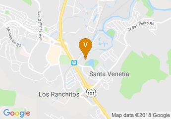 map of Marin Veterans Memorial Auditorium