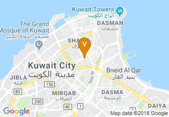map of Courtyard by Marriott Kuwait City