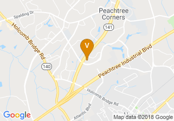 map of Atlanta Marriott Peachtree Corners