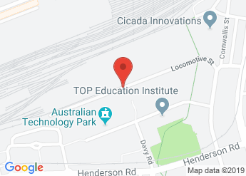 map of Australian Technology Park