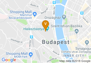map of Hilton Budapest