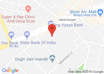 map of Hotel Maharaja Regency
