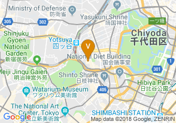 map of Hotel New Otani