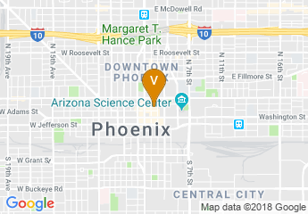 map of Hyatt Regency Phoenix