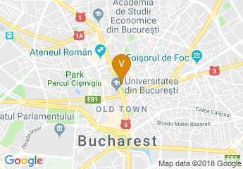 map of InterContinental Bucharest