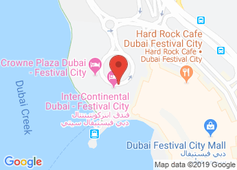 map of InterContinental Dubai - Festival City