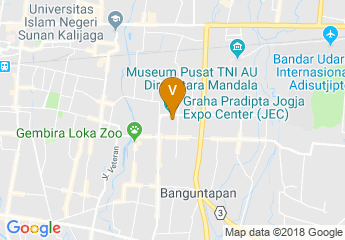 map of Jogja Expo Center