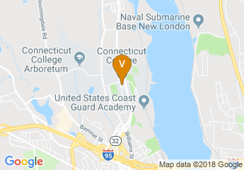 map of Connecticut College