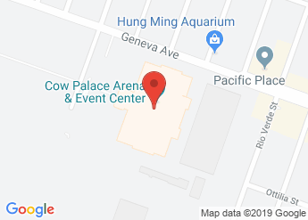 map of Cow Palace