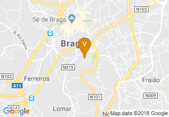 map of Parc des Expositions de Braga