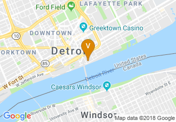 map of Detroit Marriott at the Renaissance Center
