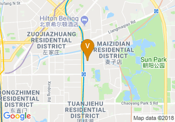 map of The Great Wall Sheraton Hotel Beijing