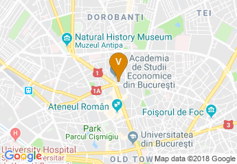 map of Bucharest University of Economic Studies