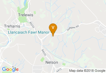 map of Llancaiach Fawr Manor