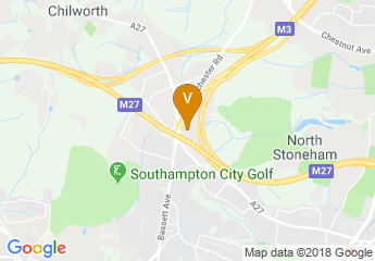 map of DoubleTree by Hilton Hotel Southampton