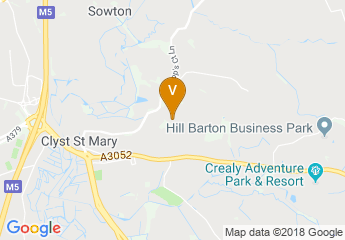 map of Westpoint Exeter