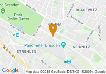 map of Fraunhofer Institute for Ceramic Technologies and Systems