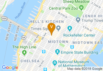 map of The Westin New York at Times Square