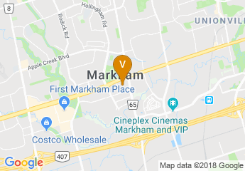 map of Hilton Toronto/Markham Suites Conference Centre & Spa