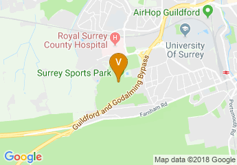 map of Surrey Sports Park