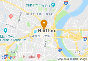 map of Hilton Hartford