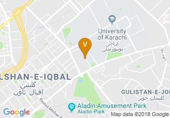 map of NED University of Engineering and Technology