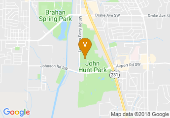 map of Jaycee Community Building