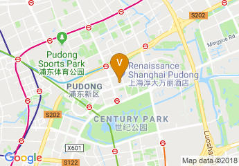 map of Renaissance Shanghai Pudong