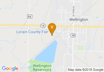 map of Lorain County Fair
