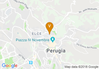 map of University of Perugia