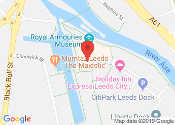 map of Royal Armouries International