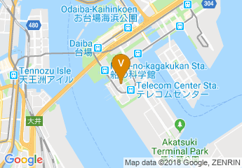 map of AIST Tokyo Waterfront