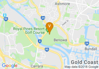 map of RACV Royal Pines Resort