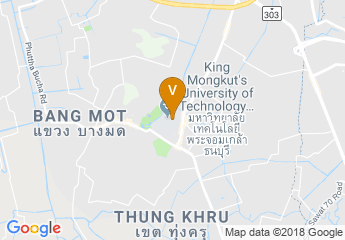 map of King Mongkut's University of Technology Thonburi